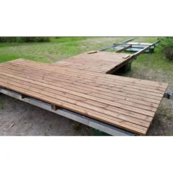 Laiturin runko Kikka T-malli + jatkosilta, 7,2 m