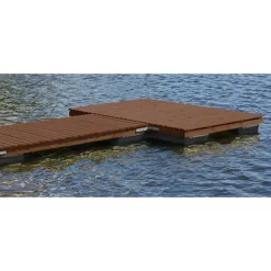 Laituriponttoni Inora Jässikkä 35x35x220 cm harmaa
