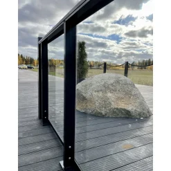 Lasikaide Keraplast, kirkas lasi, mittatilaus