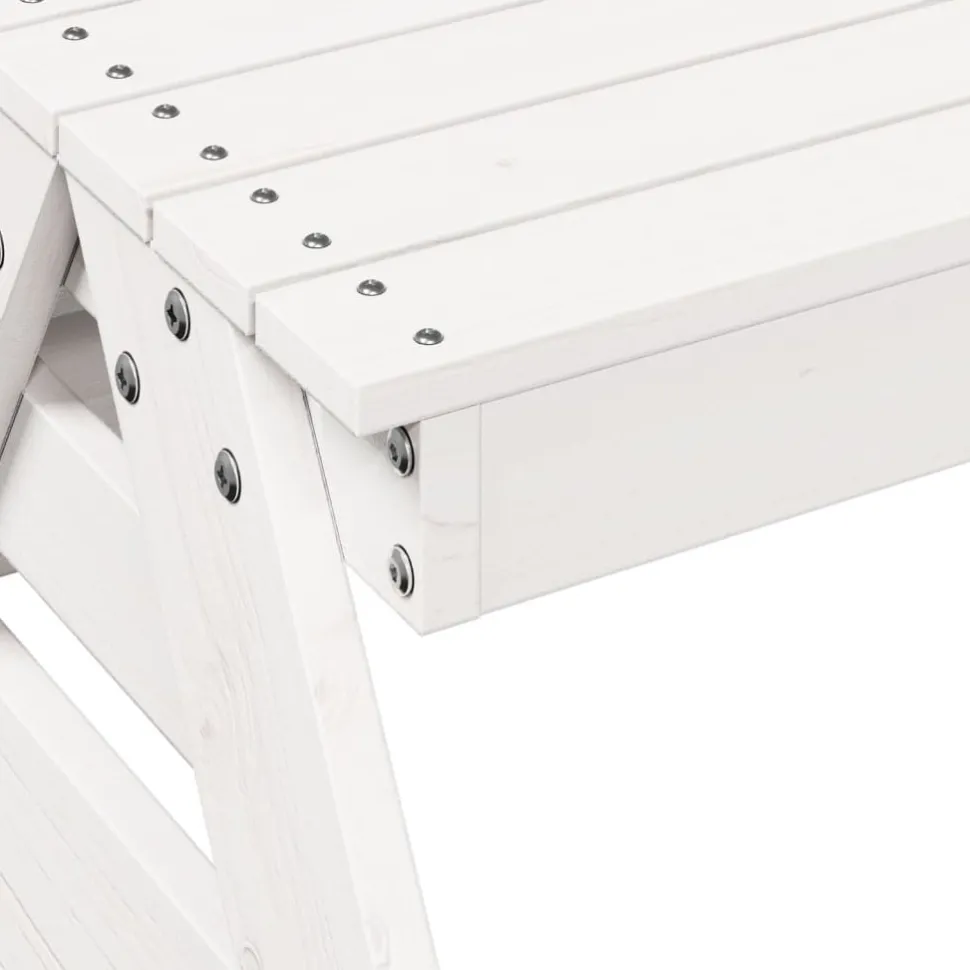 Lasten piknikpöytä 88x97x52 cm, eri värejä (33988)