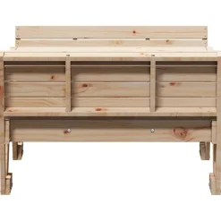 Lasten piknikpöytä 88x122x58 cm, eri materiaaleja ja värejä (33989)