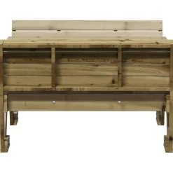 Lasten piknikpöytä 88x122x58 cm, eri materiaaleja ja värejä (33989)