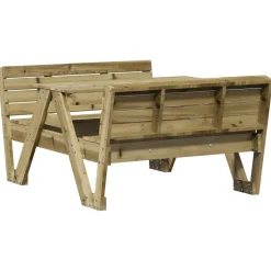 Lasten piknikpöytä 88x122x58 cm, eri materiaaleja ja värejä (33989)
