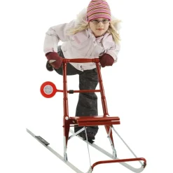 Lasten potkukelkka Esla T2 100-130 cm punainen