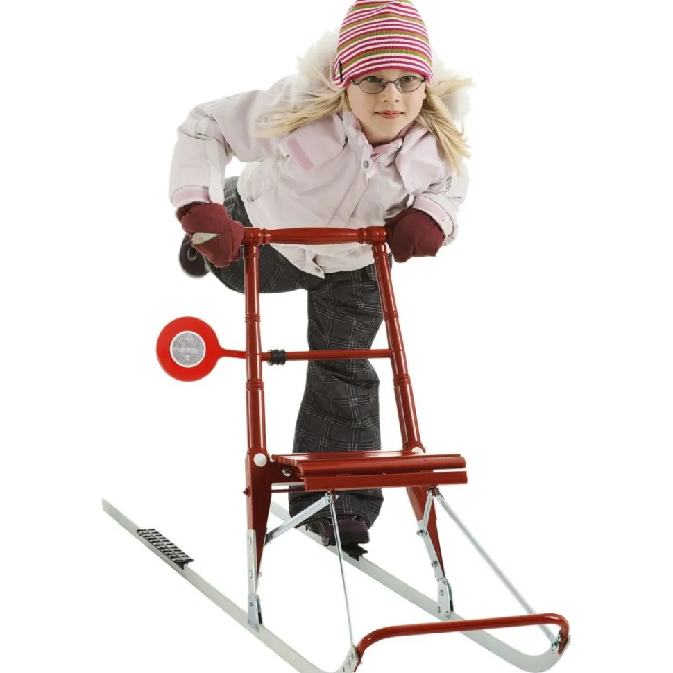 Lasten potkukelkka Esla T2 100-130 cm punainen
