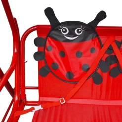 Lasten puutarhakeinu punainen