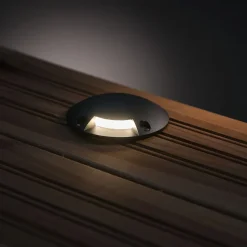 LED-laiturivalaisin FTLIGHT Marina I 1,5W 24V 4000K IP67 musta alumiini