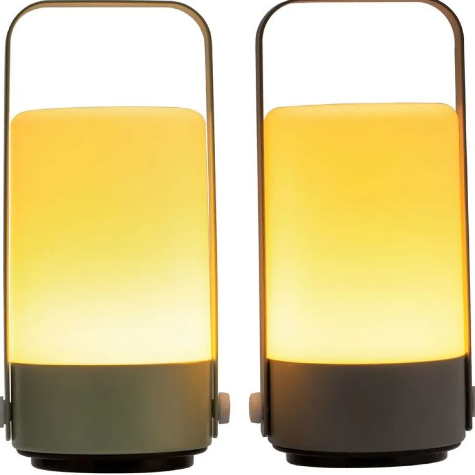 LED-lyhty Paulmann Pauleen Mobile Charm, 3000K, harmaa/vihreä