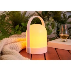 LED-lyhty Paulmann Pauleen Mobile Shine, 2700K, valkoinen