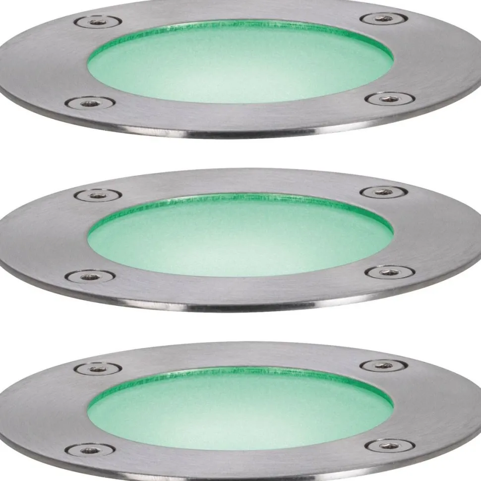 LED-Maavalaisin aloitussetti Paulmann Plug & Shine upotettava RGBW