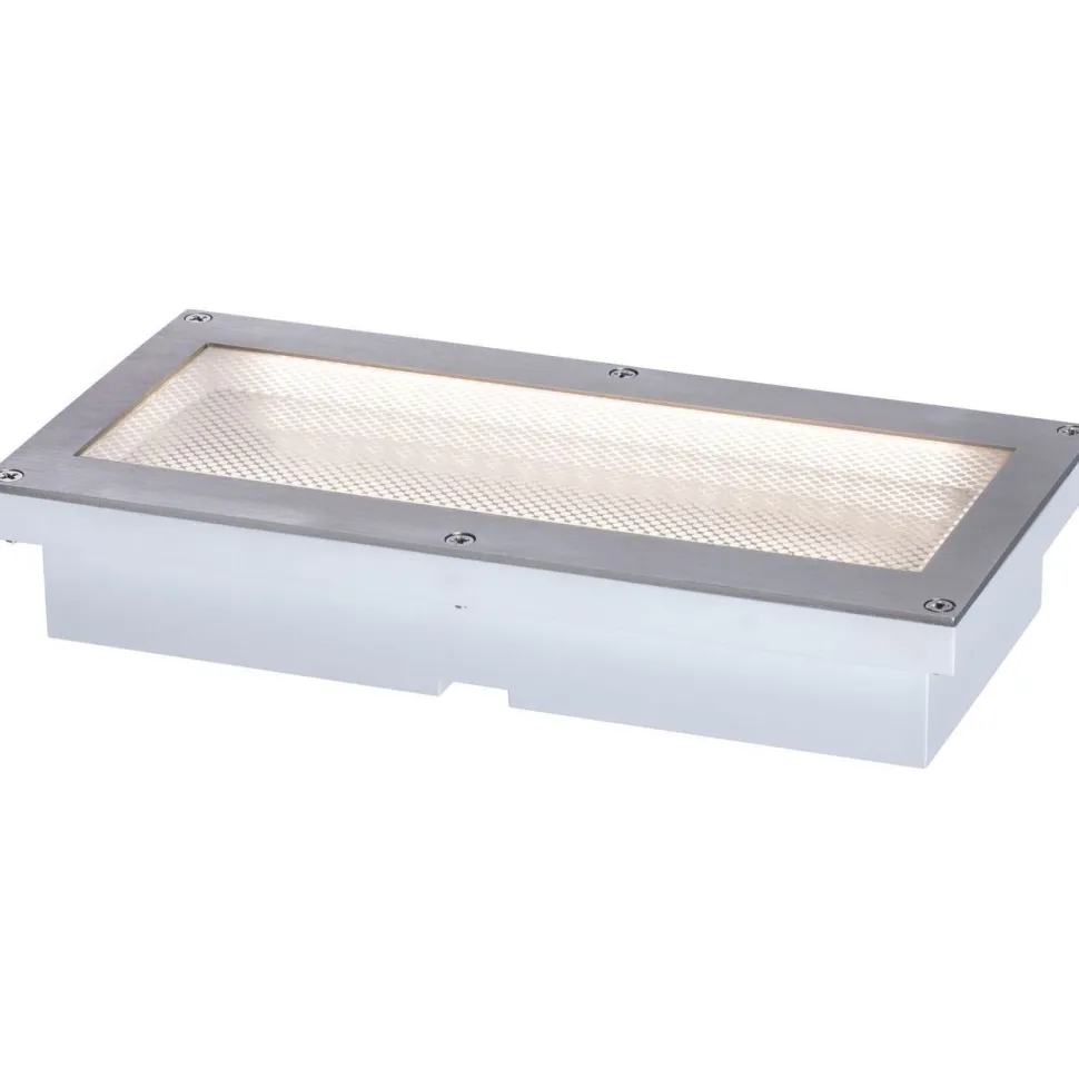 LED-maavalaisin aurinkokennolla Paulmann Aron, IP67, 3000K, liiketunnistin, valkoinen