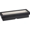 LED-maavalaisin aurinkokennolla Paulmann Domenic, 8x20cm, IP67, 3000K, musta