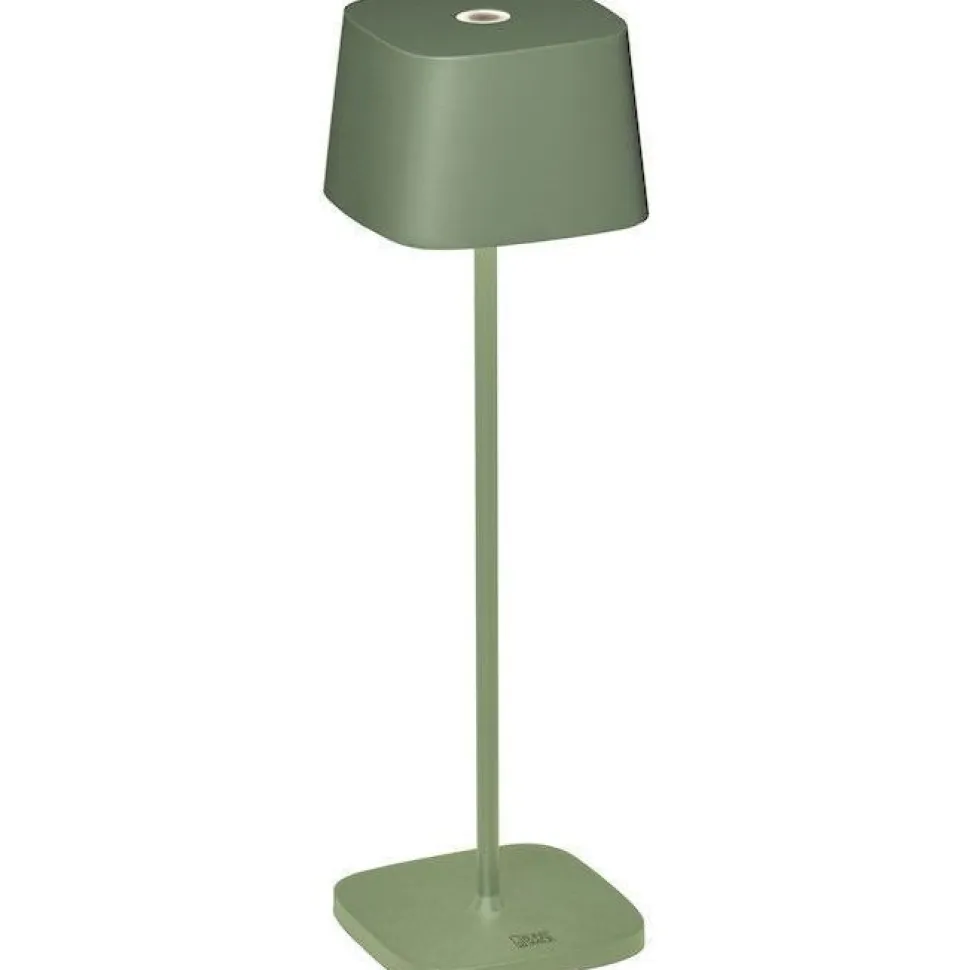 LED-pöytävalaisin Konstsmide Lounge Capri 7814-960, ladattava, terrakotta