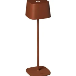 LED-pöytävalaisin Konstsmide Lounge Capri 7814-960, ladattava, terrakotta