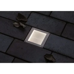 LED-terassivalaisin Paulmann Brick, Smart Home Zigbee 3.0, IP67, 10x10cm, säädettävä värilämpötila, rst