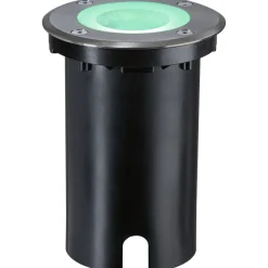LED-terassivalaisin Paulmann Floor, Smart Home Zigbee 3.0, IP67, 11cm, RGBW+, harjattu rauta