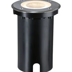 LED-terassivalaisin Paulmann Floor, Smart Home Zigbee 3.0, IP67, 11cm, RGBW+, harjattu rauta