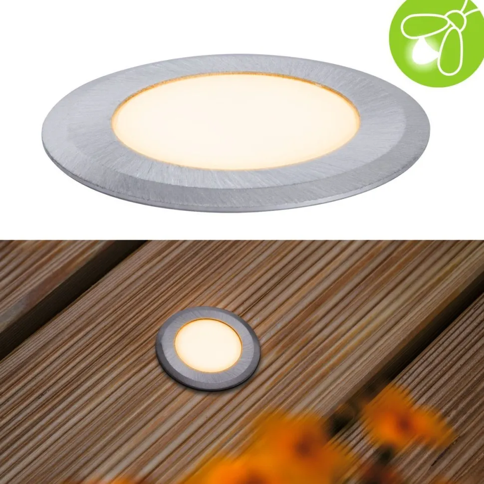 LED-terassivalaisin Paulmann, IP65, 50mm, 2200K, alumiini