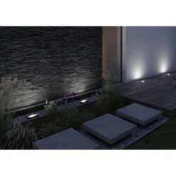 LED-terassivalaisin Paulmann Ito, IP67, 279x76mm, 3000K, antrasiitti