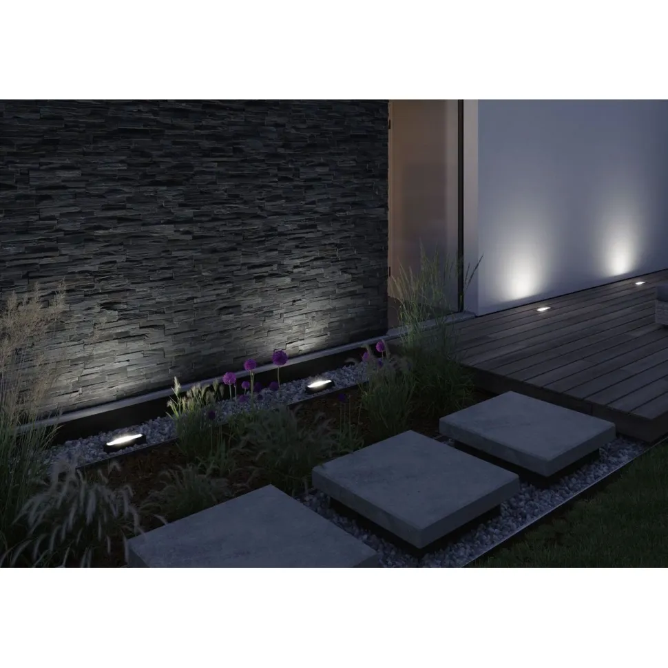 LED-terassivalaisin Paulmann Ito, IP67, 279x76mm, 3000K, antrasiitti