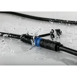 LED-ulkovalaisin Paulmann Plug & Shine, IP67, 3000K, pinta-asennettava, antrasiitti
