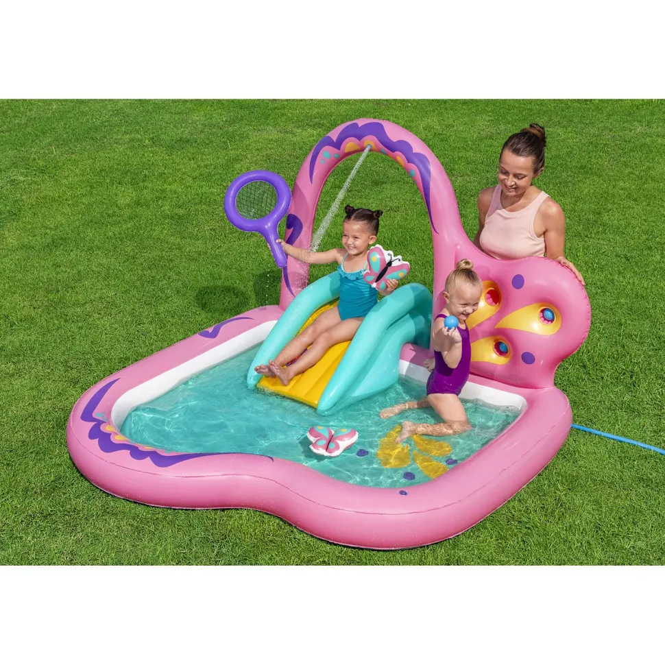 Leikkiallas Bestway Butterfly Wonder, 1.80m x 1.80m x 1.17m
