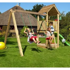 Leikkikeskus Jungle Gym Club ja Swing Module X'tra sis. liukumäen