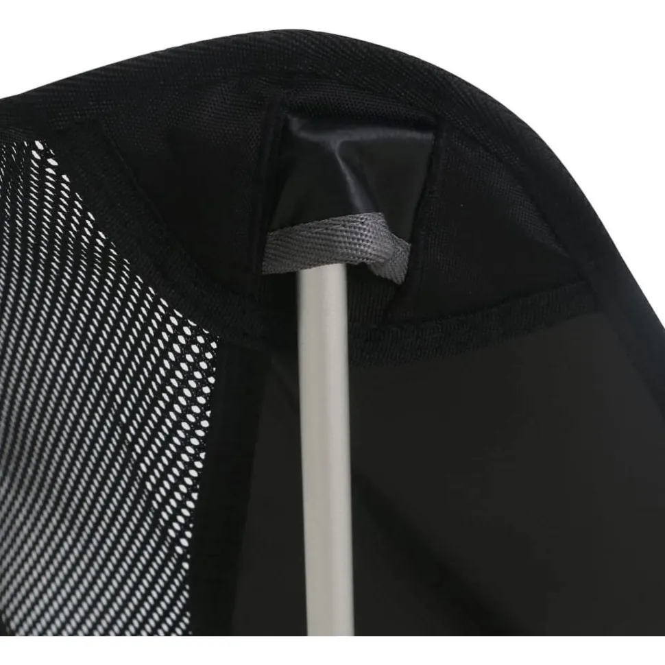 Leirituolit 2 kpl taitettava + kantolaukku 54x50x65 cm alumiini