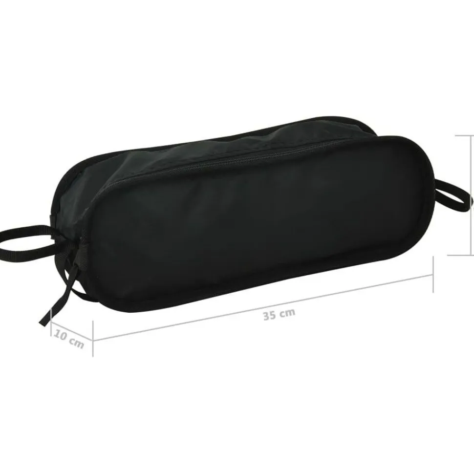 Leirituolit 2 kpl taitettava + kantolaukku 54x50x65 cm alumiini