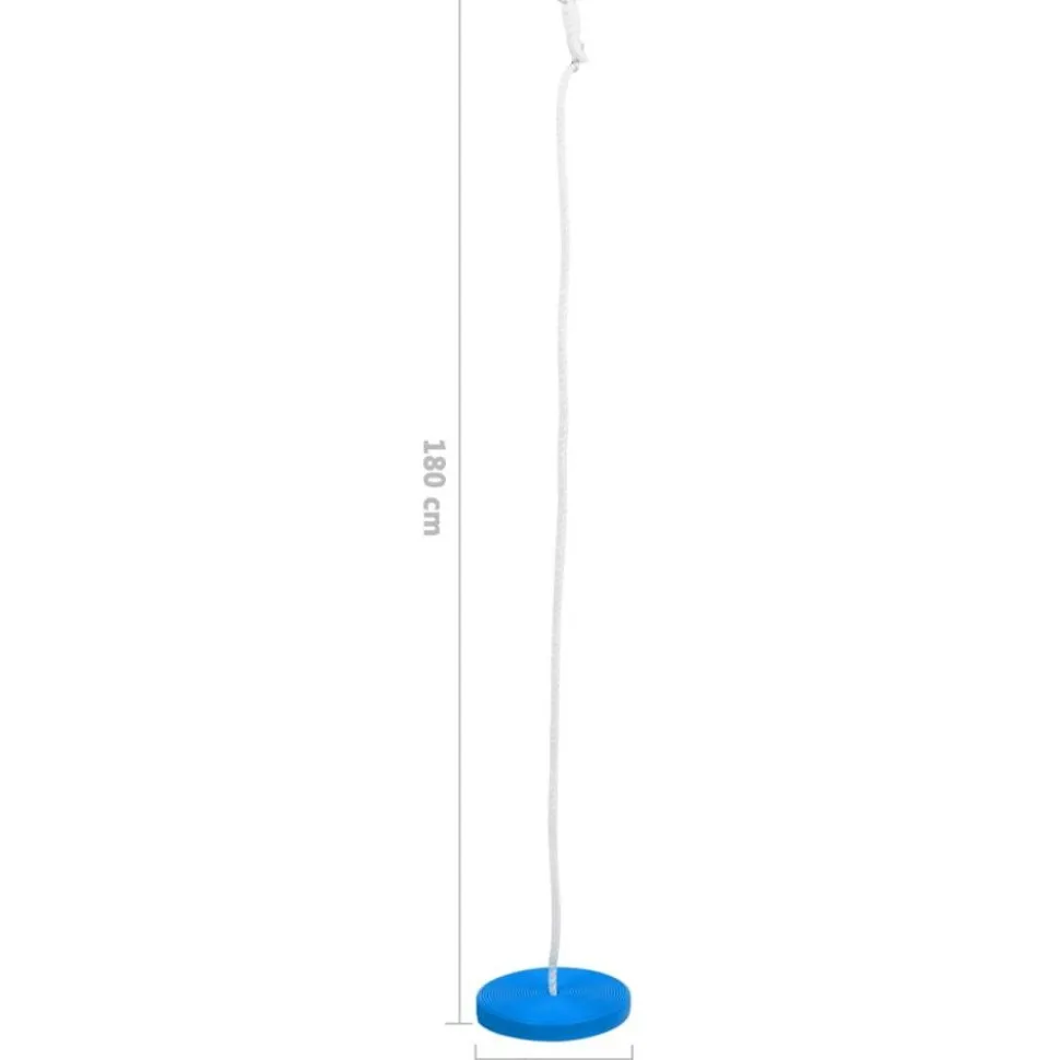 Levykeinu 180 cm sininen