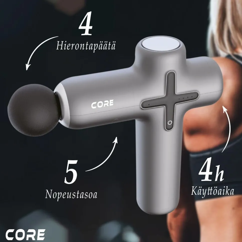 Lihashuoltovasara Core Massage Gun Light