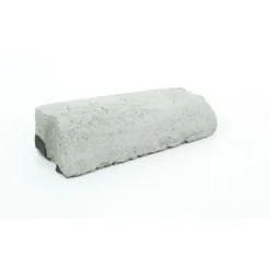 Liimattava madalluskivi Rudus 12>6 cm oikea 390x130 mm sileä harmaa