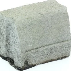 Liimattava reunakivi Rudus kaarre R1000 kovera 195x130x160 mm sileä harmaa
