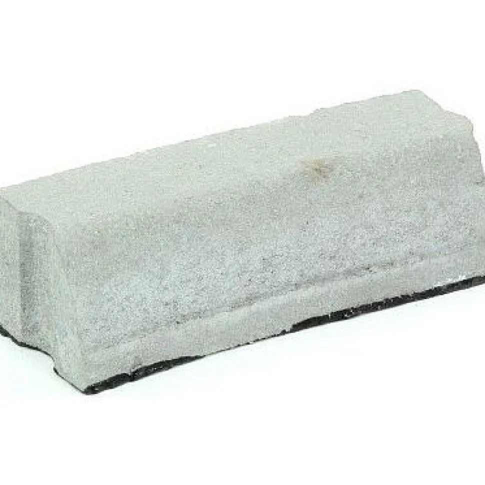 Liimattava reunakivi Rudus kaarre R2500 kovera 390x130x120 mm sileä harmaa