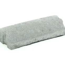 Liimattava reunakivi Rudus kaarre R2500 kovera 390x130x80 mm sileä harmaa