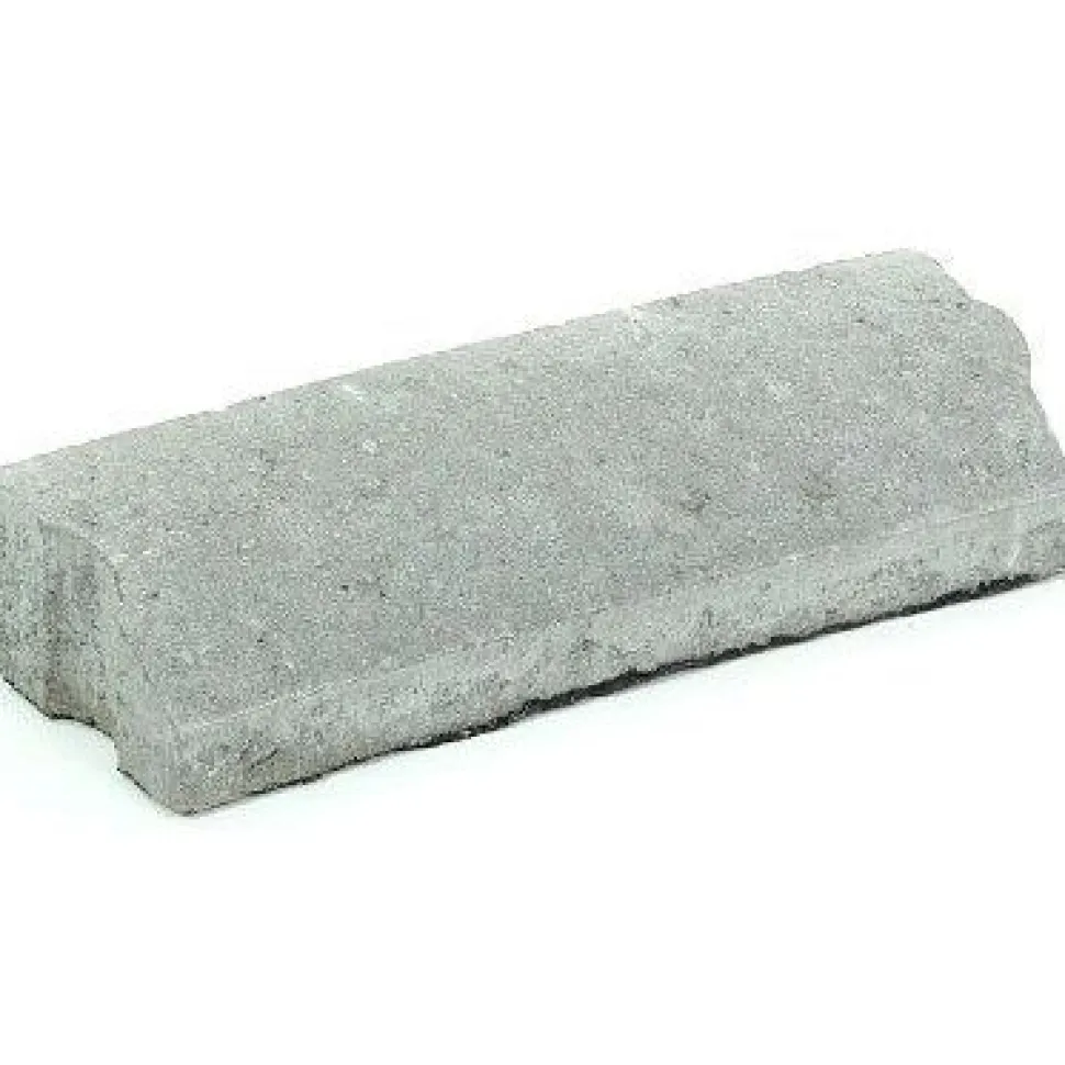 Liimattava reunakivi Rudus kaarre R2500 kovera 390x130x80 mm sileä harmaa