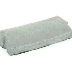 Liimattava reunakivi Rudus kaarre R2500 kupera 390x130x80 mm sileä harmaa