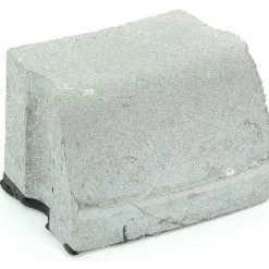 Liimattava reunakivi Rudus kaarre R1000 kupera 195x130x120 mm sileä harmaa