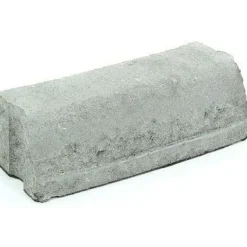 Liimattava reunakivi Rudus kaarre R2500 kupera 390x130x120 mm sileä harmaa