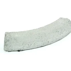 Liimattava reunakivi Rudus kaarre R750 kupera 589x130x120 mm sileä harmaa
