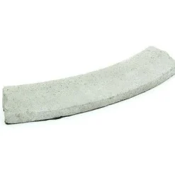 Liimattava reunakivi Rudus kaarre R1000 kupera 523x130x80 mm sileä harmaa