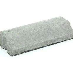 Liimattava reunakivi Rudus suora 390x130x80 mm sileä harmaa
