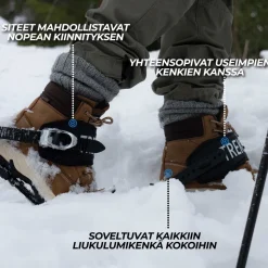 Liukulumikengän siteet Trekker