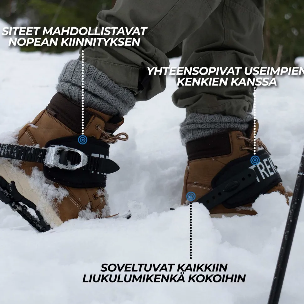 Liukulumikengän siteet Trekker