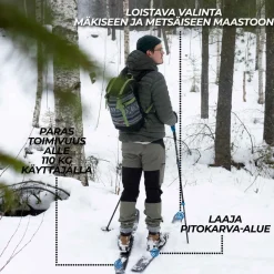 Liukulumikengät Trekker 145cm