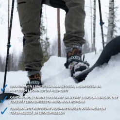 Liukulumikengät Trekker 120cm