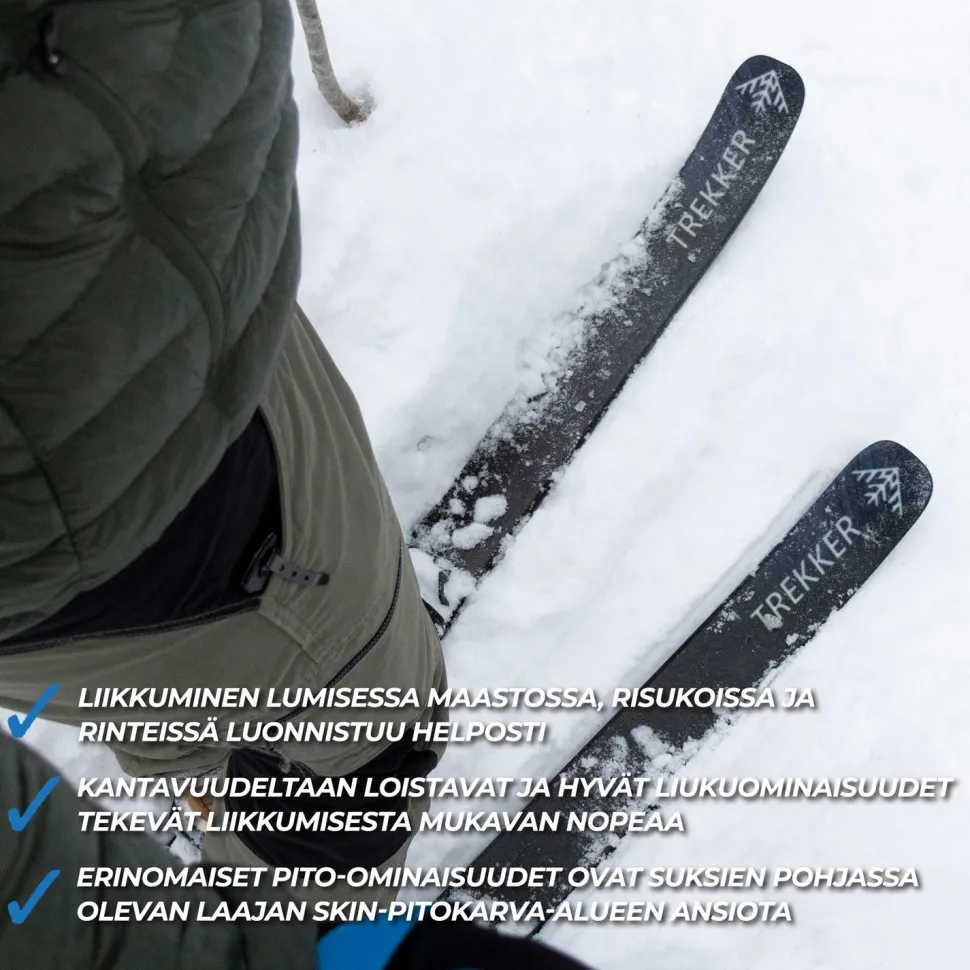 Liukulumikengät Trekker 160cm