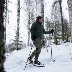 Liukulumikengät Trekker 130 cm + siteet