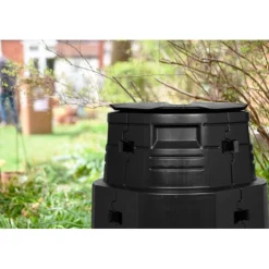Lämminkomposti Greenline Master 375 L -15°C musta