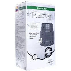 Lämminkomposti Greenline Master 375 L -15°C musta